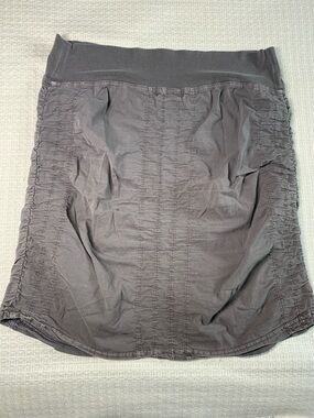 XCVI wearables the trace mini skirt gray size small